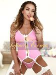 European 34B bust size girl, passionate, listead in striptease gallery