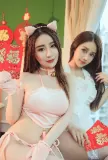 Sandy and Anna cute duo escort, highly recommended