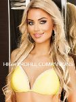 breathtaking Swedish tall escort girl in Kensington